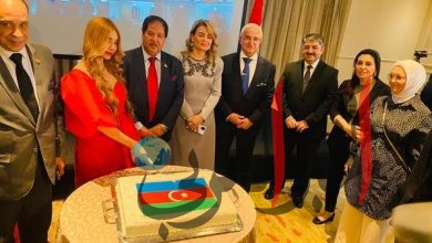 سفارة جمهورية " أذربيچان " تحتفل بعيد الأستقلال