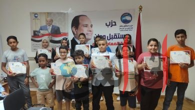 أمانة المعادى وطره تشيد بتفوق أبناءها علميا باحتفالية تكريم بحضور قياداتها
