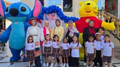 المدرسة الملكية البريطانية بدمياط الجديدة تحتفل بعودة الدراسة