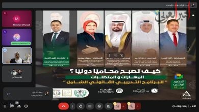 المستشار محمد جاسم الذوادي يقدم ورقة علمية متخصصة حول “التشريعات الدولية والتحكيم التجاري الدولي: من التشريع إلى التنفيذ”
