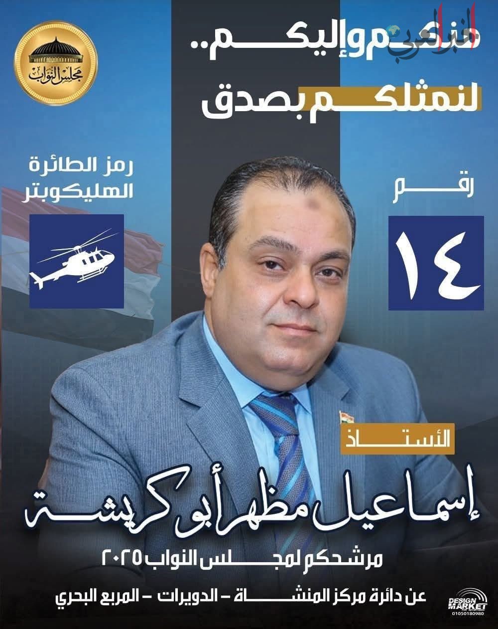 الكاتب الصحفي عاطف البطل يَدْعم ويؤيد إسماعيل مظهر أبو كريشة. 